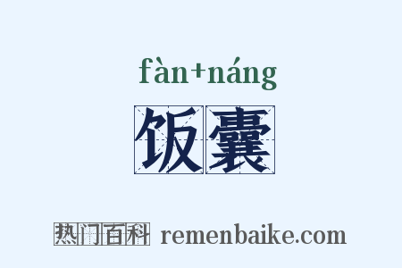 饭囊是什么意思的图片